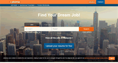 Desktop Screenshot of my.jobomas.com