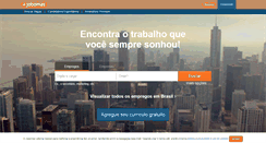 Desktop Screenshot of br.jobomas.com